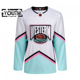 2023 All-Star Adidas Wit Authentic Shirt - Kinderen